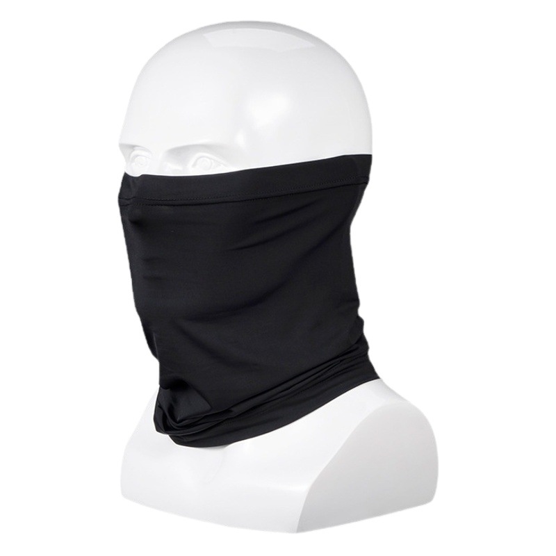 Ice Silk Sunscreen Mask for Men and Women, Outdoor Sports Face Towel, Summer Cycling Magic Headscarf, Dustproof Neck Cover, Quick-Drying Camouflage