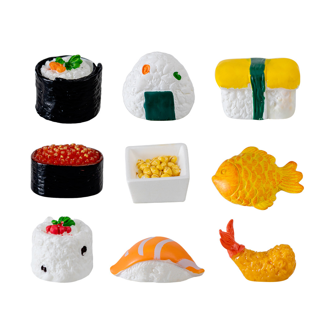Picture of Micro landscape creative simulation Japanese food food play doll house diy decoration accessories miniature mini ornaments