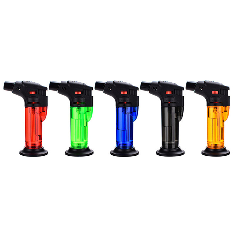 Picture of High temperature direct impact personality windproof 603 type inflatable welding spray gun moxibustion point incense barbecue point cigar baking lighter
