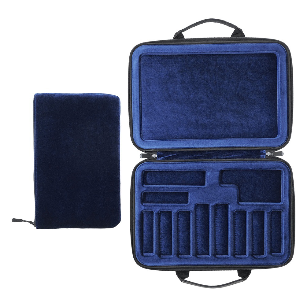 High-end Senior high school tenor saxophone head bag black tube clarinet head storage bag 12 bag handbag