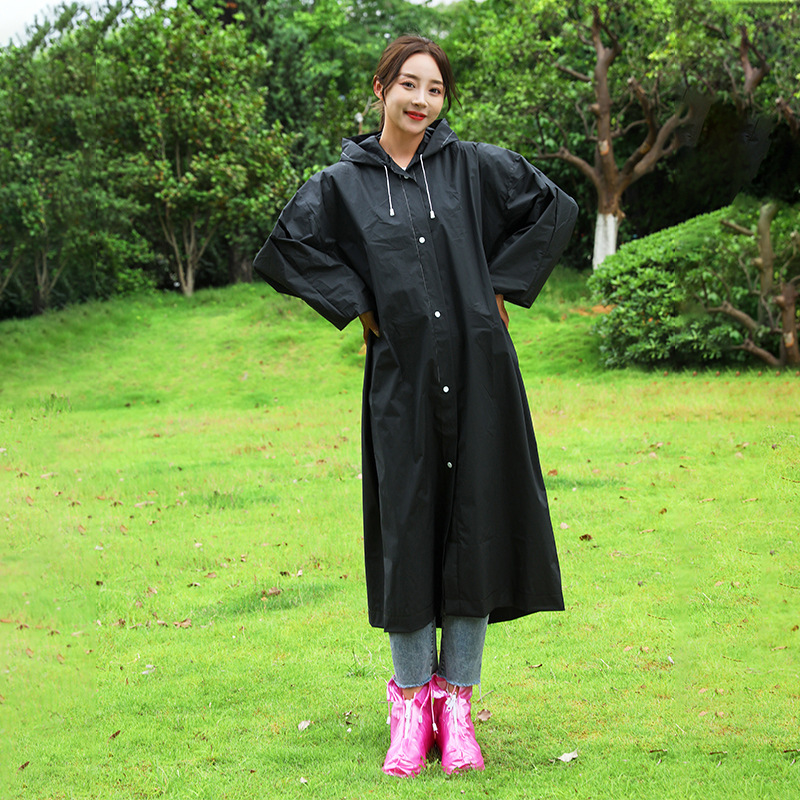 Picture of Non-Disposable Eva Unisex Outdoor Raincoat Drifting Travel Rainstorm-proof Thickened Portable Adult Raincoat
