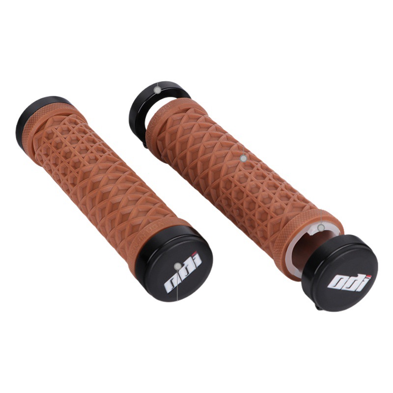 American ODI mountain bike handle cover non-slip downhill cross-country double lock ring retro small cloth BMX riding grip cover