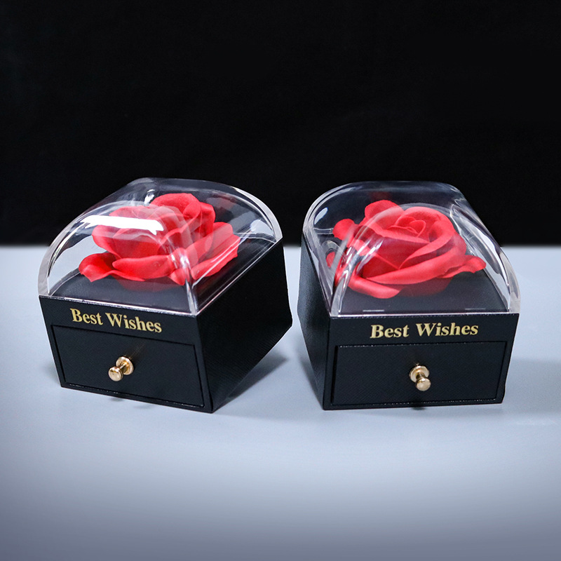 Cross-border private model rose gift box Yongsheng flower jewelry storage box Shijia color Amazon hot sales first