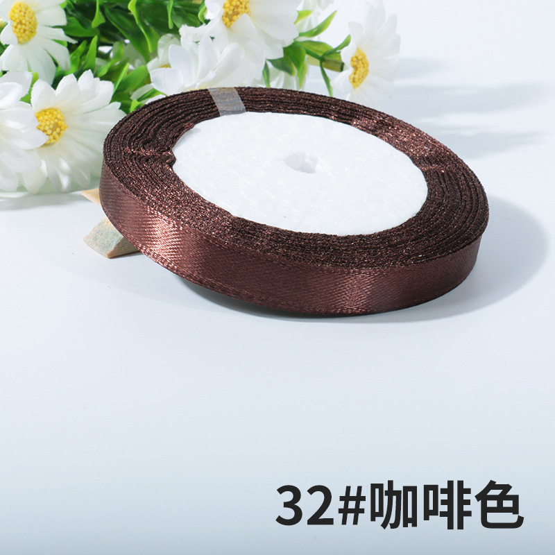 Picture of 0.6cm wide floral ribbon packaging ribbon home textile decorative jacquard Ribbon Baking ribbon polyester ribbon wholesale