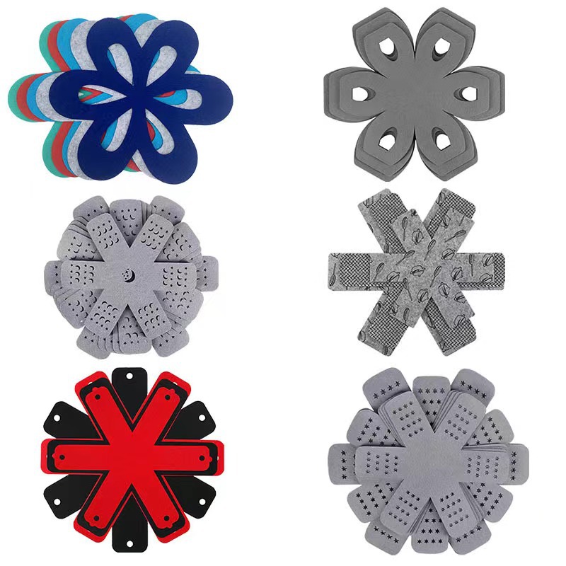 Cross-Border Supply of Non-Slip Felt Pot Mats, Non-Stick Pot Mats, Non-Stick Pot Protective Mats, Water-Absorbent Insulated Table Mats, Placemats