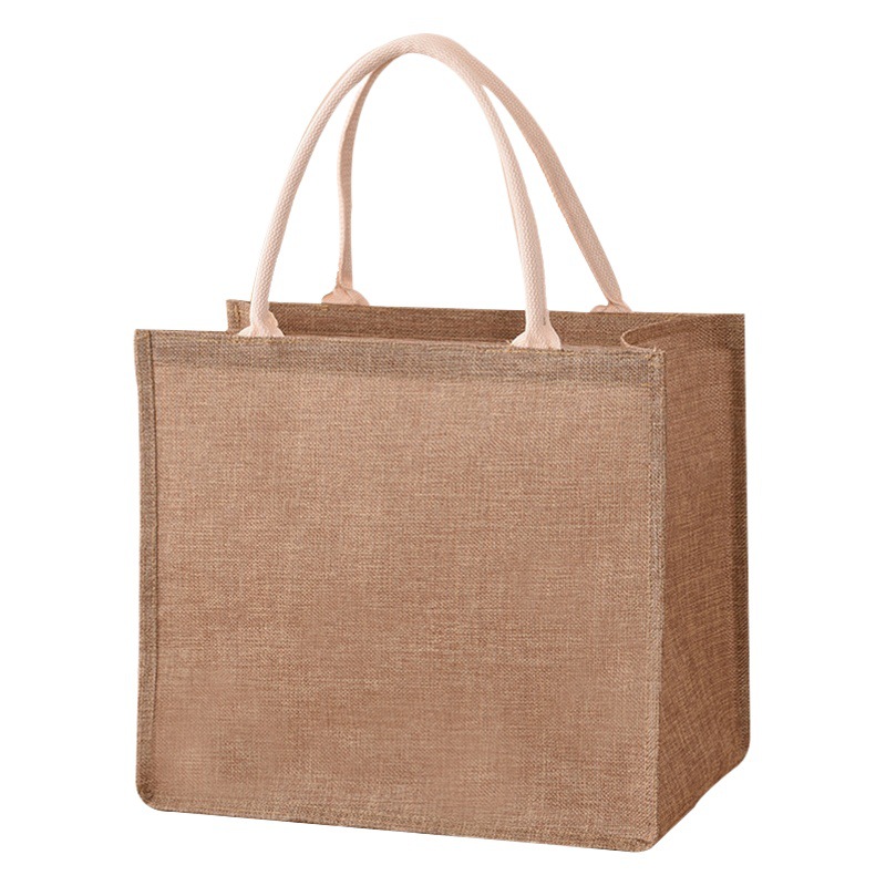 Sneak Bag Hand-painted Cotton Sneak Bag Jute Portable Sneak Bag Sneak Linen Bag Shopping Bag Film Bag