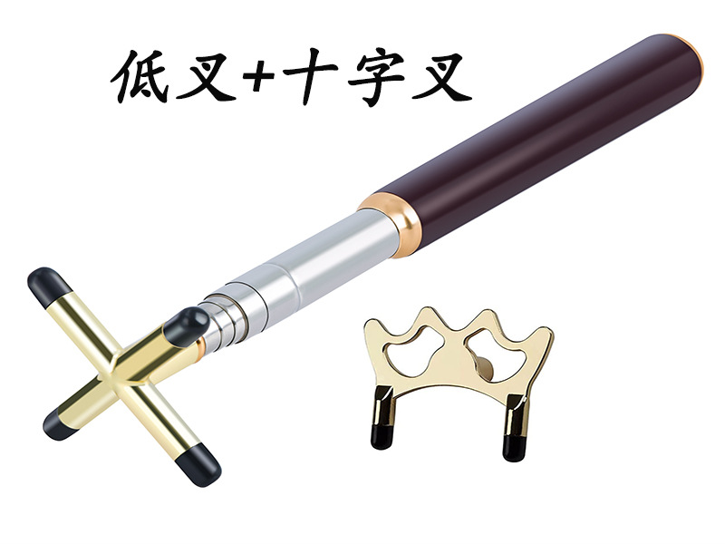 Picture of Telescopic pool cue support Telescopic frame rod Telescopic pool frame rod Billiard bridge rod Telescopic pool stick bridge Billiard support