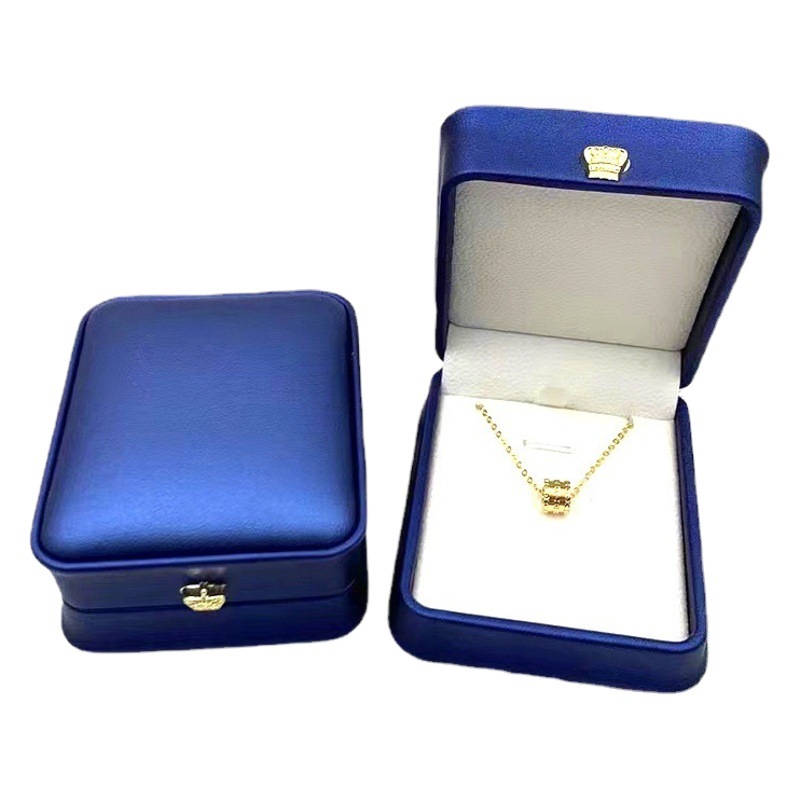 Jewelry Necklace Box Pendant Box Gold Store Jewelry Display Box Pendant Box Printing Factory Spot