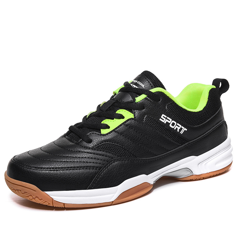 Picture of Cross-border plus size lightweight new public version professional badminton shoes men's elastic breathable student training tennis sneaker