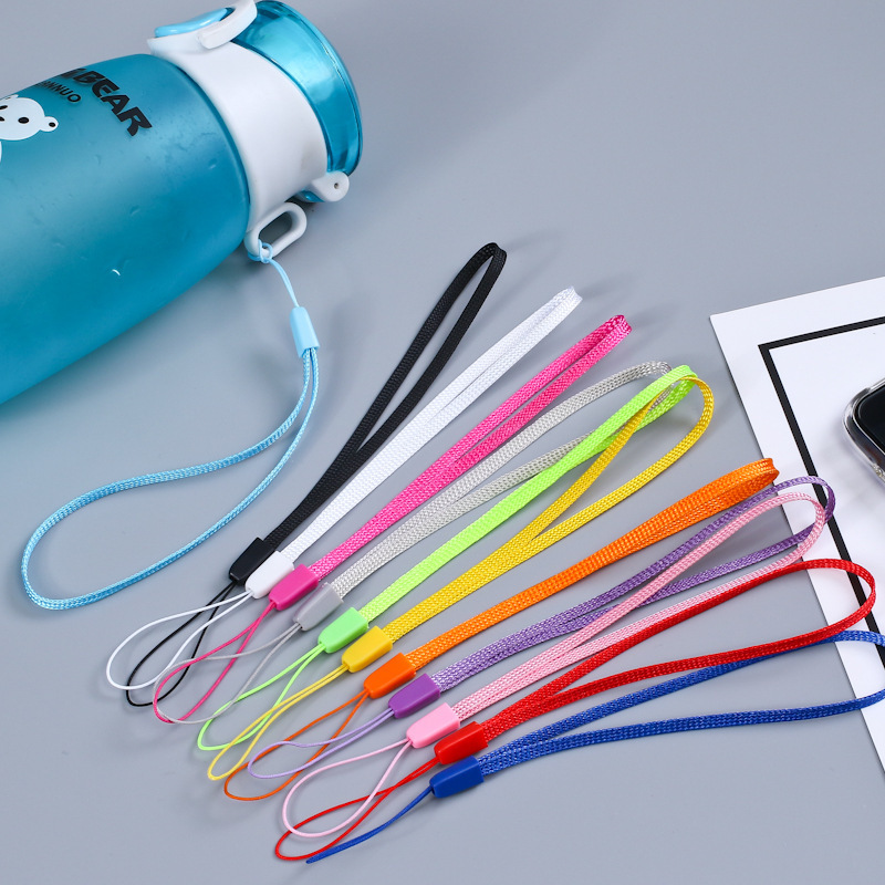 Picture of Mobile phone rope small fan U disk speaker lanyard pine rope short lanyard 12 color spot Bell