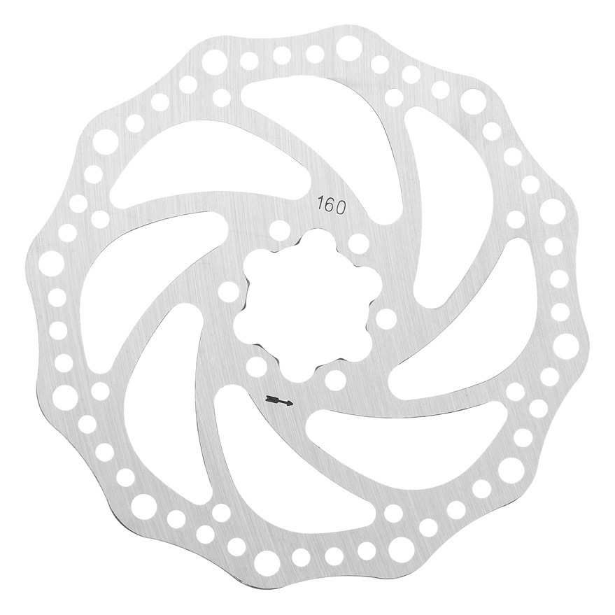 VXM mountain bike bicycle disc brake disc brake pad hydraulic disc 160mm stainless steel 6 nail brake disc