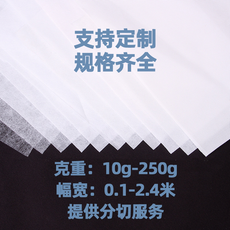 Picture of Factory sale pp non-woven disposable black and white color mask cloth spunbond non-woven fabric for home textile packaging bag