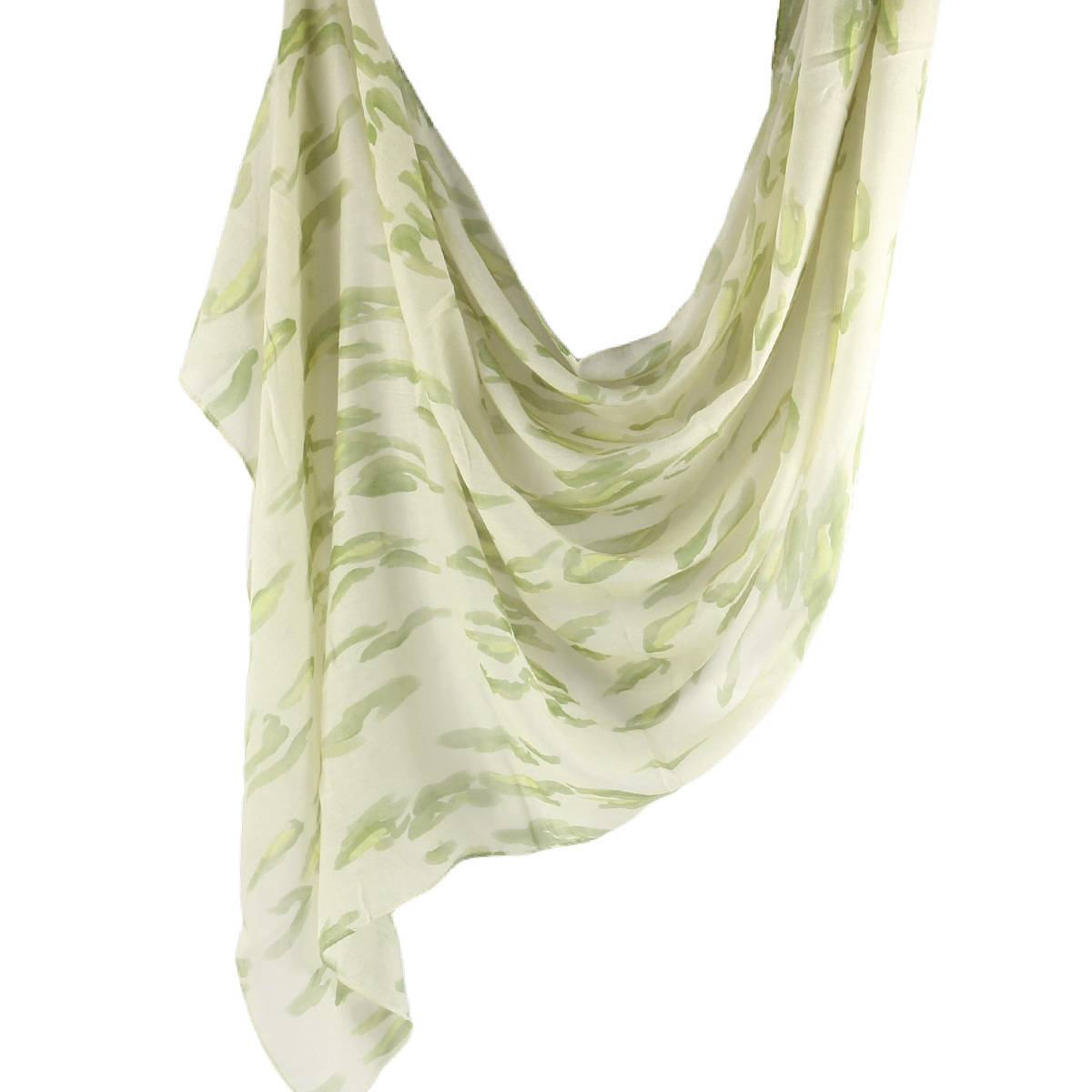 Picture of Best-Selling Watercolor Tie-Dye Cotton Scarf Arabian Satin Polyester Long Scarf Turkish Middle Eastern Scarf