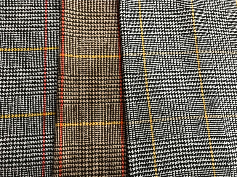 Spot Supply Plaid Fabric Shaoxing Fabric