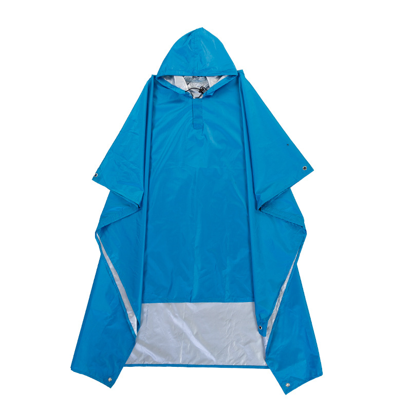 Picture of Three-in-one raincoat backpack outdoor mountaineering hiking conjoined poncho unisex multifunctional ultra-light foreign trade cross-border