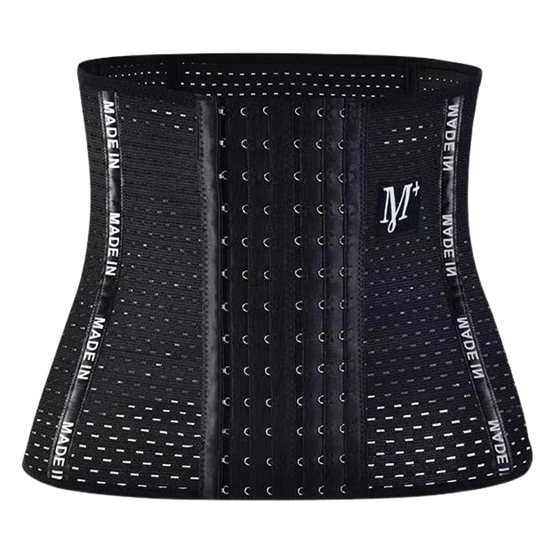 Cross-Border Amazon M+ Abdominal Belt Waist Shaping Waist Shaping Breathable English Fashion 6-Breasted Postpartum Belt for Women