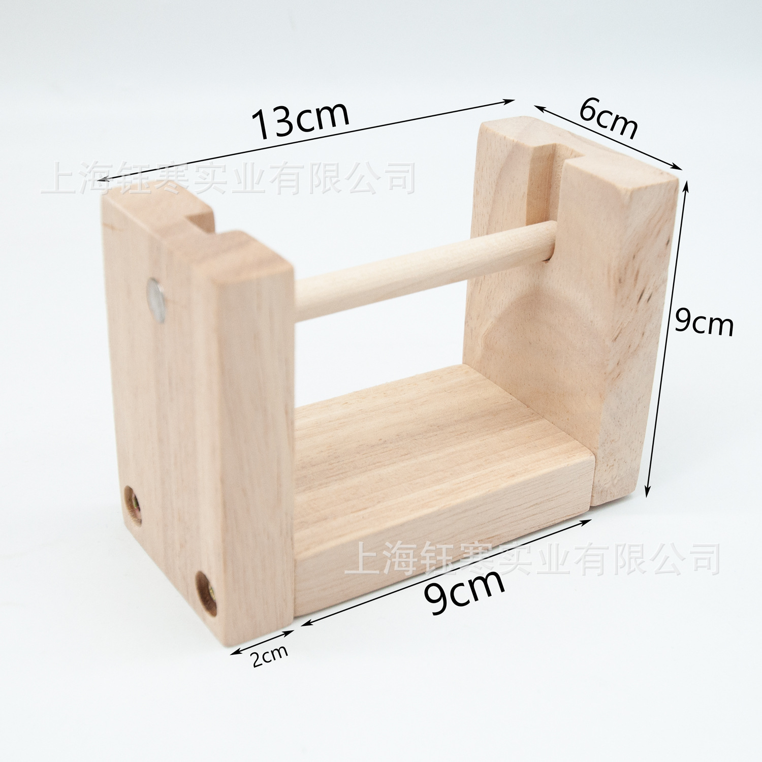 Picture of Auxiliary crocheting tool for rotating horizontal wool shaft
