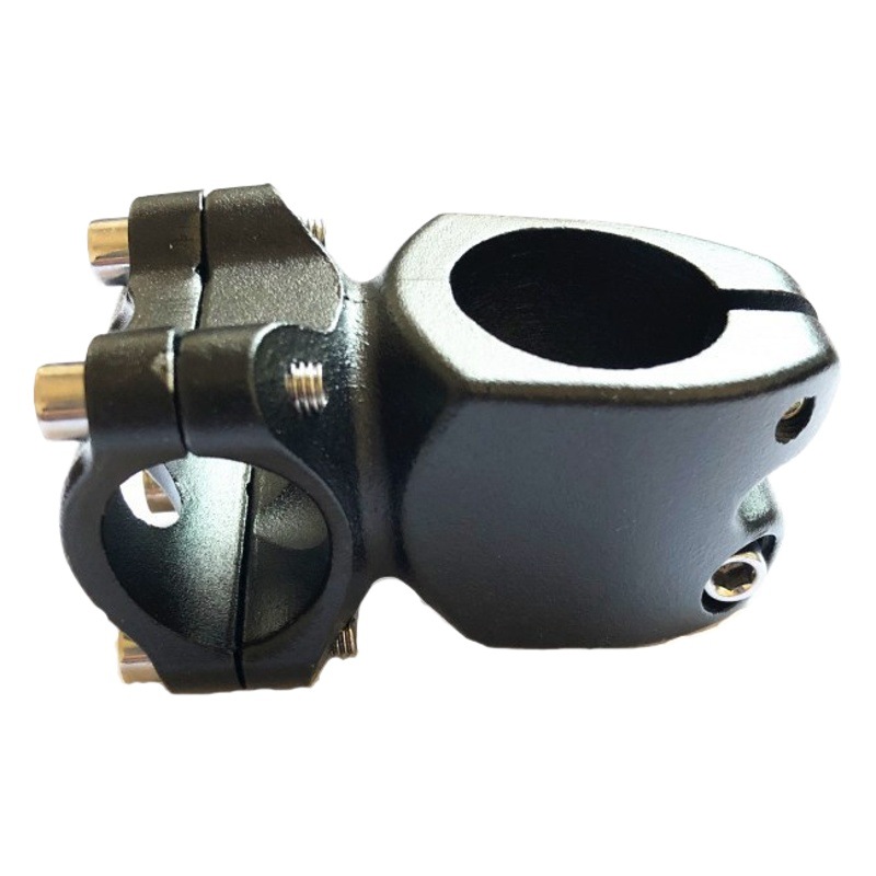 Mountain bike dead flying folding road bike aluminum alloy head 25.4 handle stand pipe Rod handlebar cross handle set