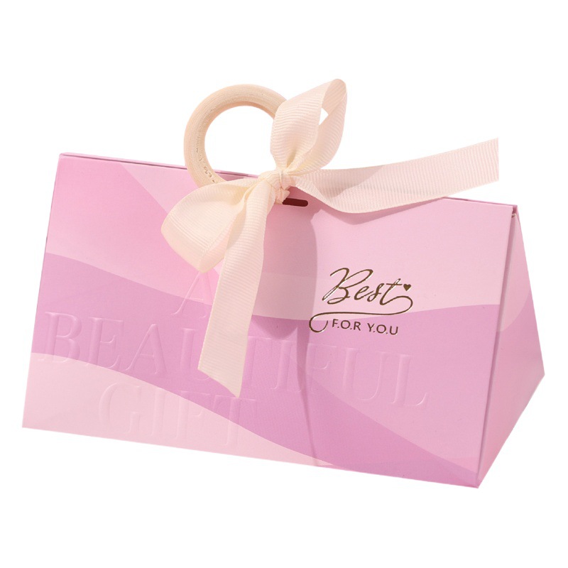 New 2024 Purple Wedding gift European candy bag gift box wholesale wedding gift box