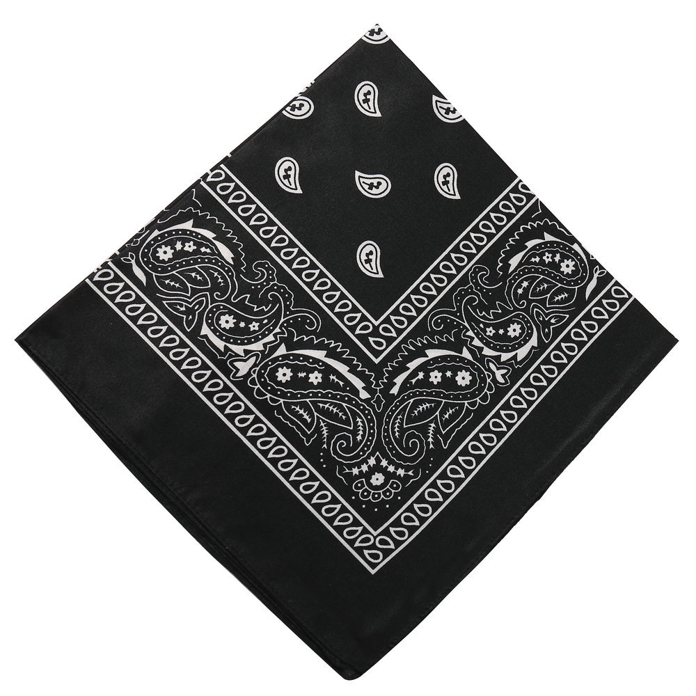 Picture of Amazon Europe and America Outdoor Riding Multifunctional Turban Cashew Flower Square bandana Magic Turban
