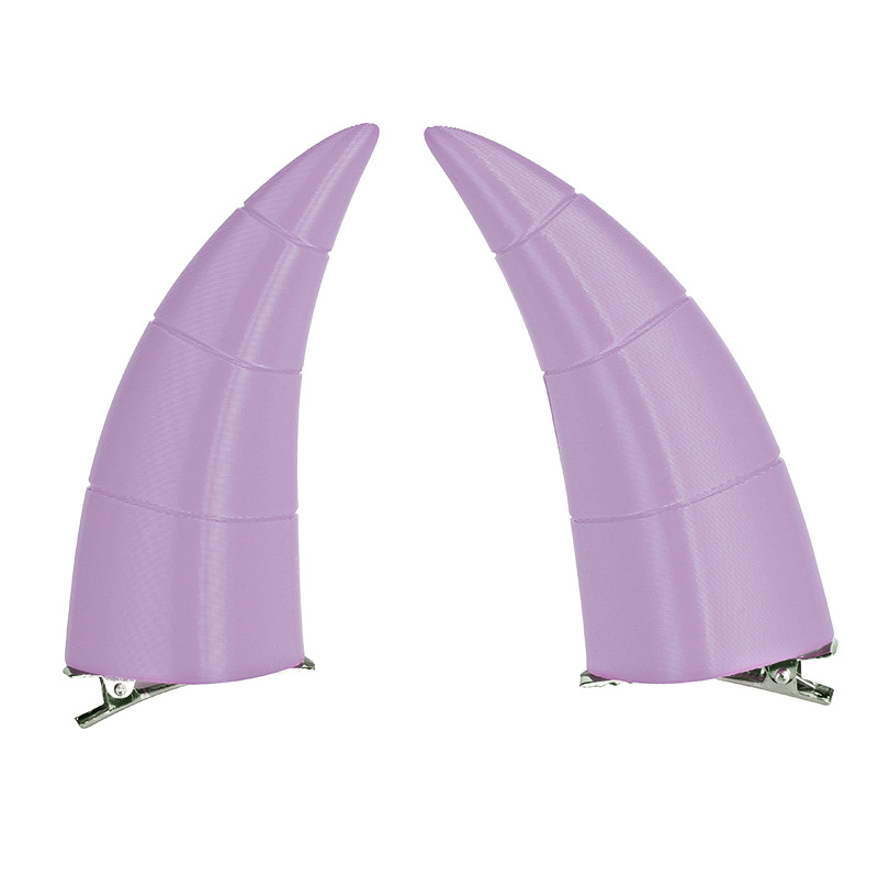 Picture of cosplay Universal Black Devil Horn Horn Halloween Headwear Accessories Props Cos Anime Hairpin 3D Headwear