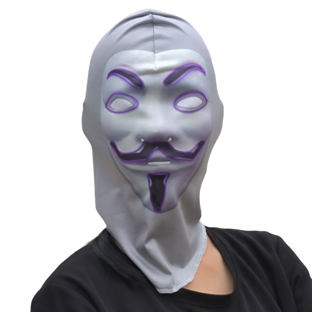 Picture of Summer Outdoor Sunscreen Mask Men's Ice Silk Motorcycle Riding Face Towel Thin Animal Full Face Neck Ear Hanging Tape