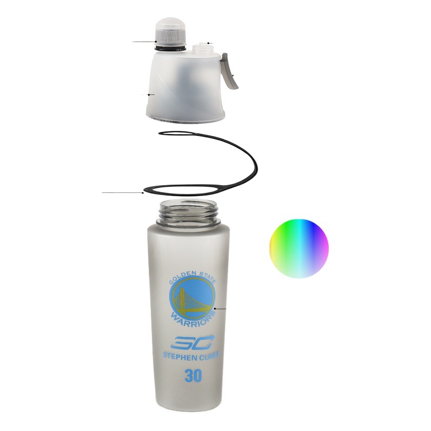 Outdoor Sports Star Spray Water Cup Plastic Cup Handy Cup Children's Kettle Creative Gift Cup Kobe Matte