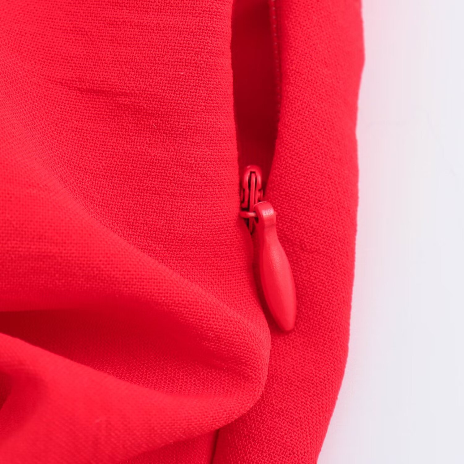 Picture of ZA explosions cross-border women's clothing Europe and the United States ins style 2024 summer new opening design ring buckle exposed waist dress F48