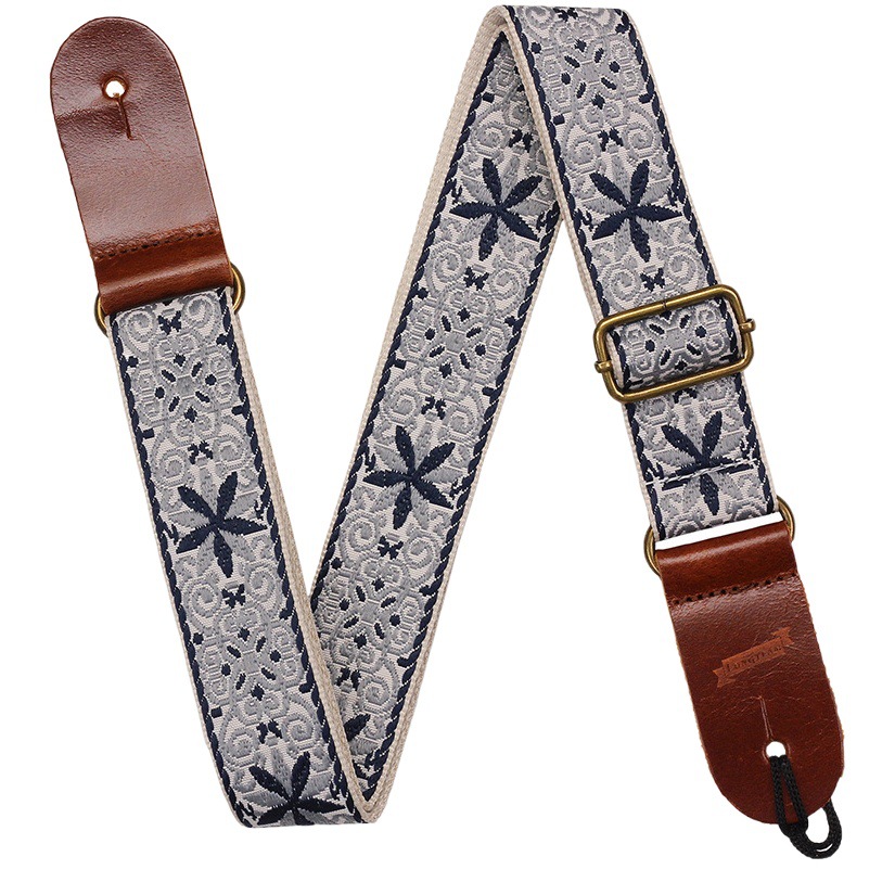 Featured Embroidered Ukulele Strap Ethnic ukulele Shoulder Strap Jacquard Ukulele Crossbody Strap