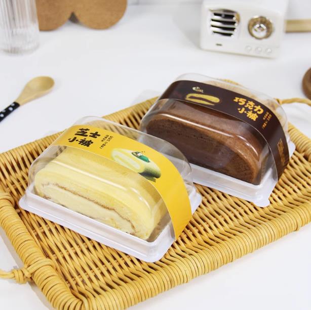 Cheese Cake Roll Packaging Box Betsy Pastry Mousse Chocolate Cake Roll Baking Packaging Box