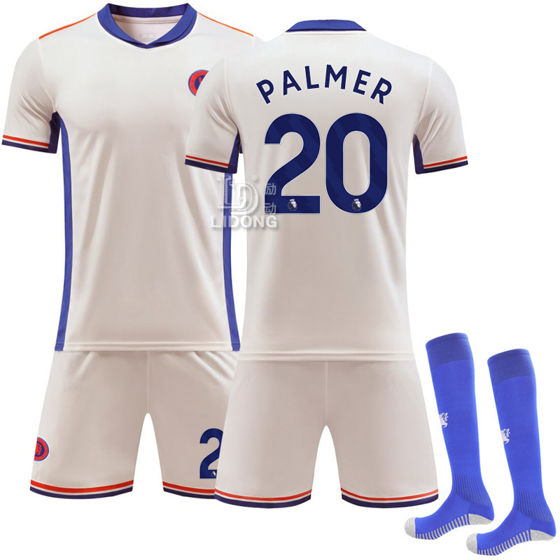 Picture of 2425 Chelsea New Away No.20 Palmer 8 Enzo 14 Felix Football Jersey suit