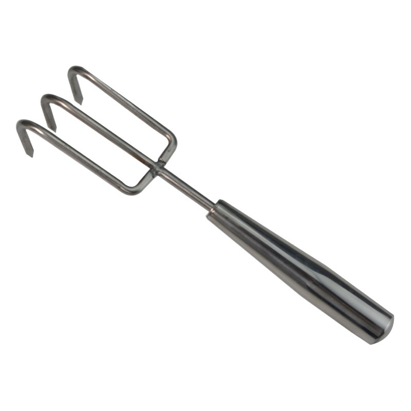 Chai Artifact Thickened Rake Seaside Beach Dig Clam Shell Clam Clam Clam Stainless Steel Water Grass Tool Garden Loosen Soil