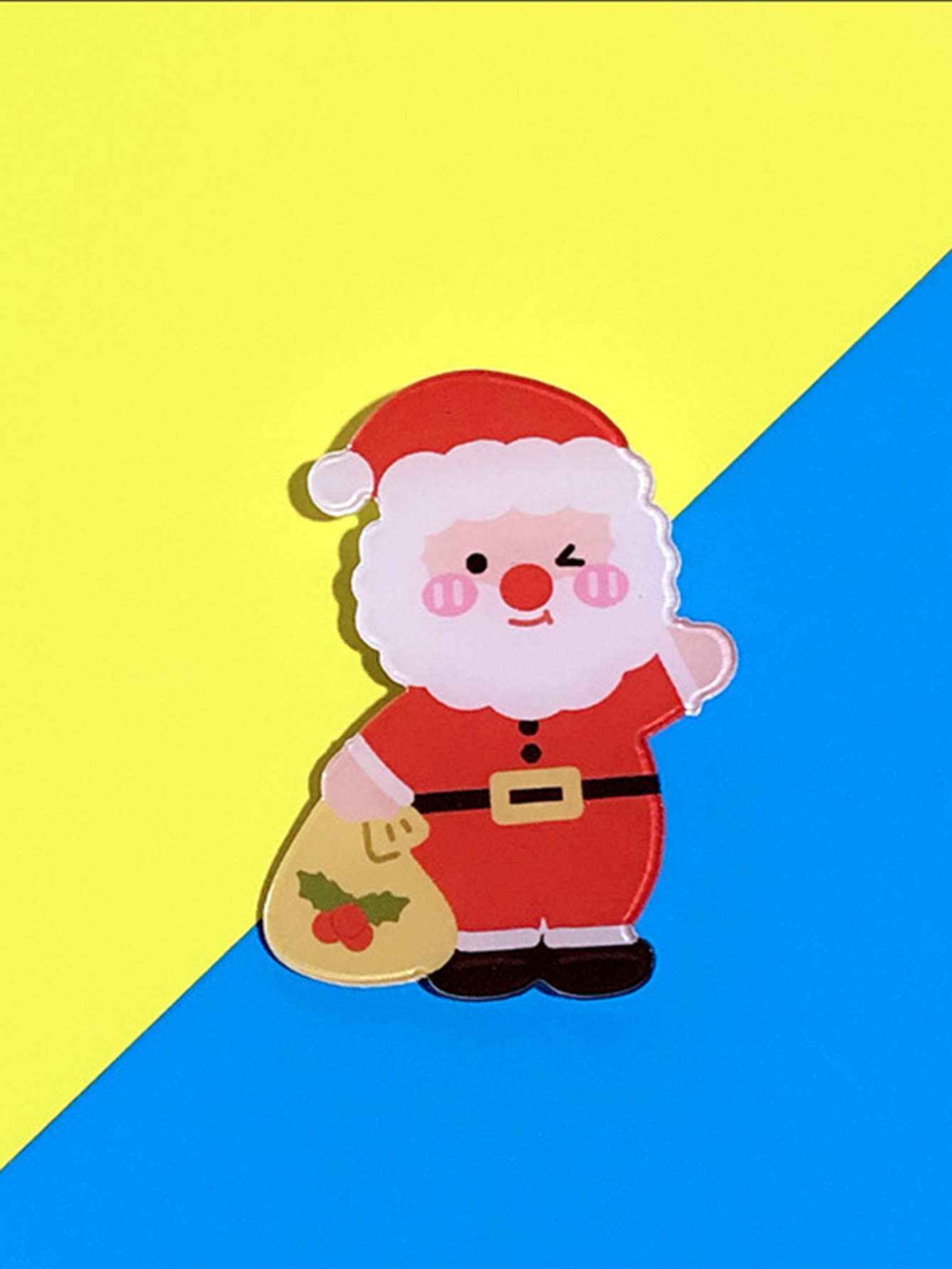 Picture of 2023 New Trendy Children's Brooch Girls Cute Ins Cartoon Halloween Santa Claus Accessories Badge