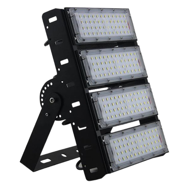 LED outdoor waterproof floodlight advertising lighting square high pole stadium lights high power module tunnel floodlight