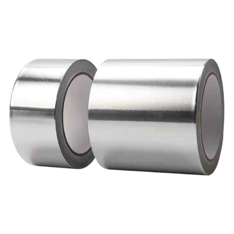 Wholesale Aluminum Foil Tape for Air Conditioning, Refrigerator Pipes, Range Hood Leak Repair, Sealing Glue, Temperature-Resistant, Conductive Pure Aluminum Foil Adhesive Backing