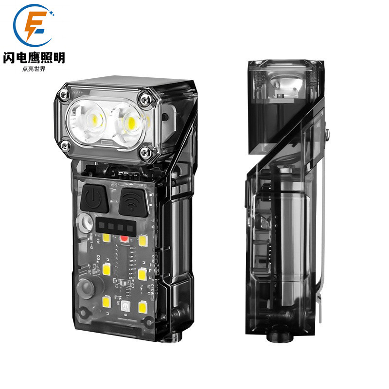 Cross-Border Outdoor New Multi-Functional Head-Mounted Strong Light Headlight Lighting Outdoor Handheld Strong Light Flashlight Super Bright