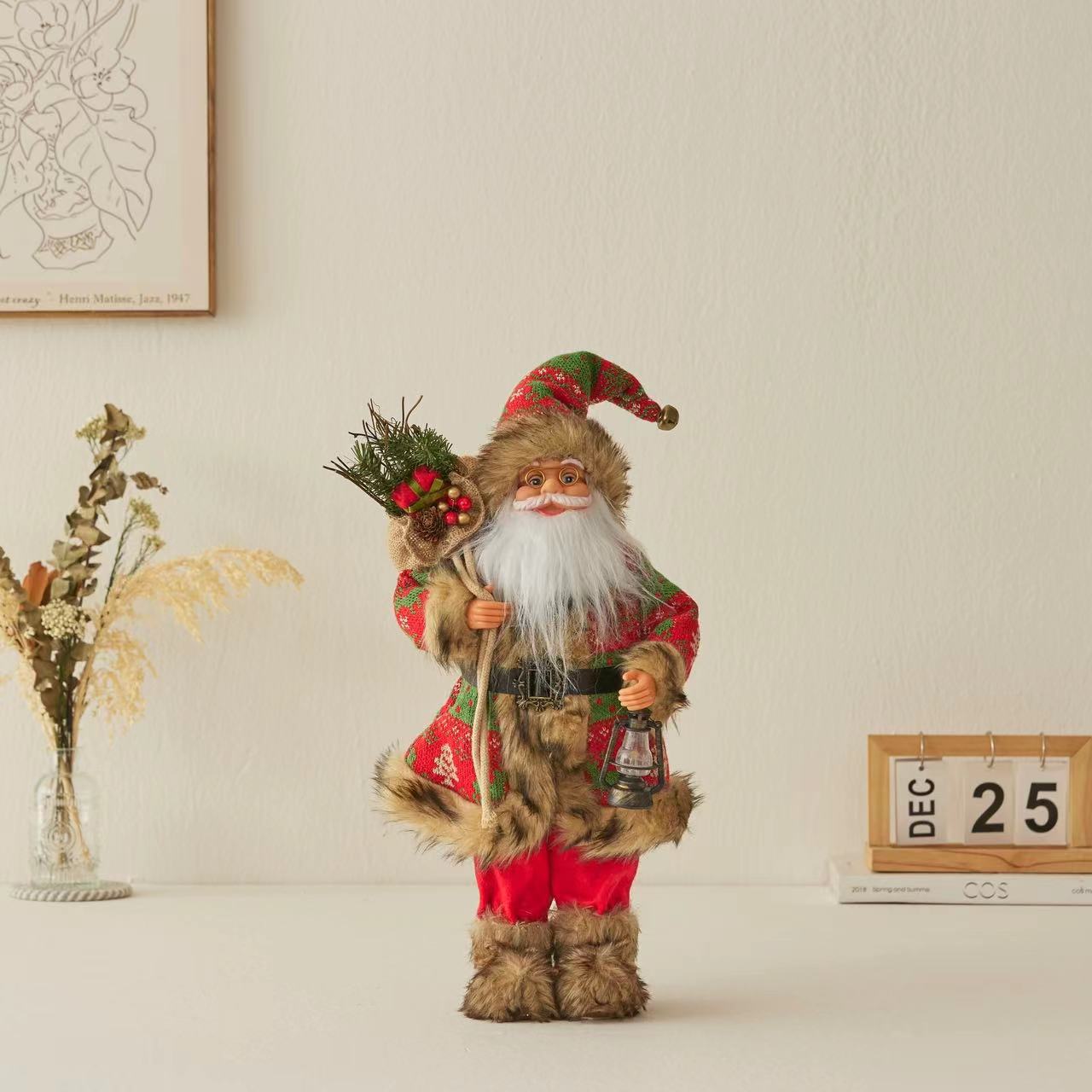 Picture of Cross Border christmas Santa Claus Ornaments Christmas Decorations Christmas Dolls Doll Ornaments Small Gifts