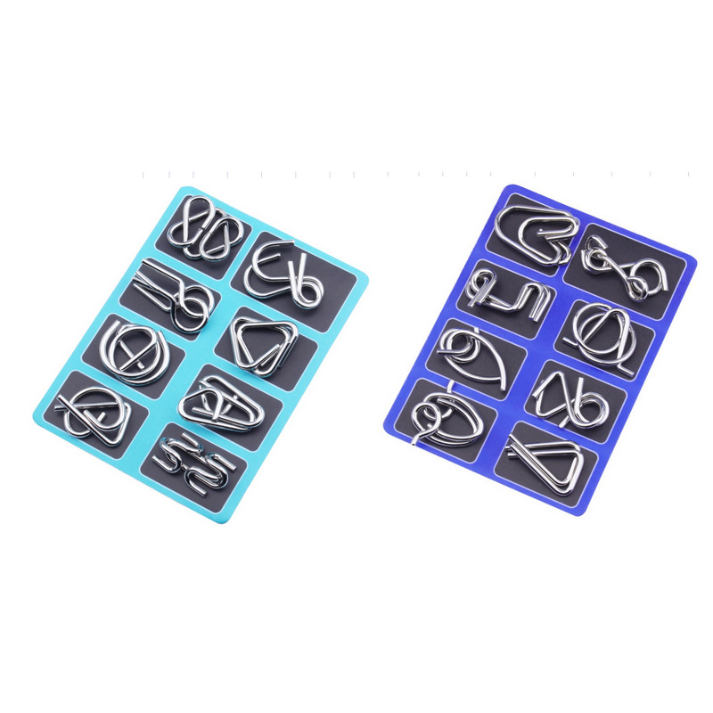 Picture of Net red explosions puzzle nine series burning brain adult children gift unring intelligence toys intelligence buckle suit wholesale