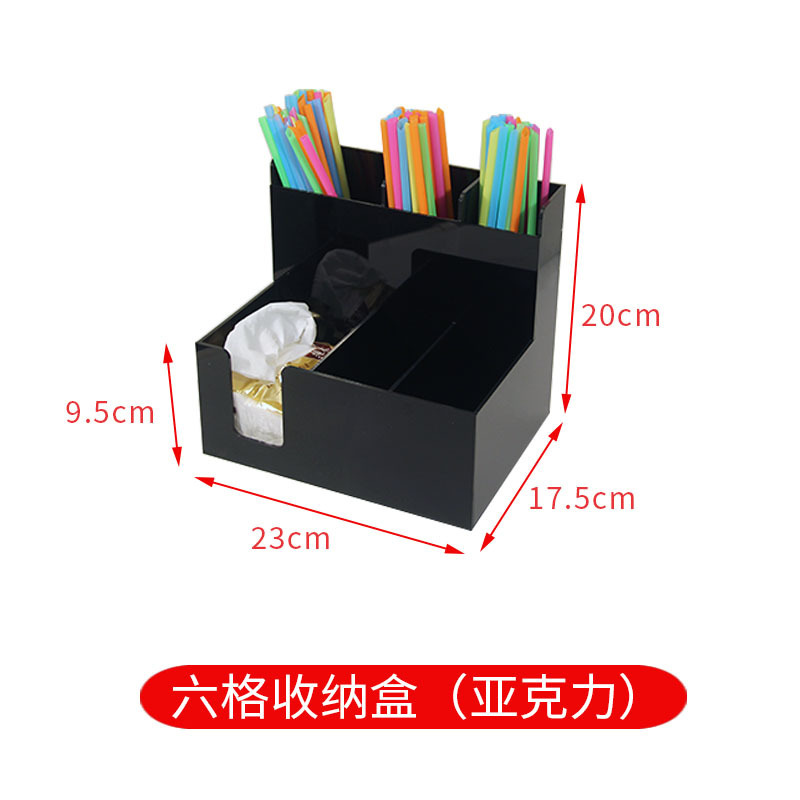 Picture of Disposable Paper Cup Cup holder Cup separator bar counter storage rack milk tea shop special tools acrylic milk tea cup holder