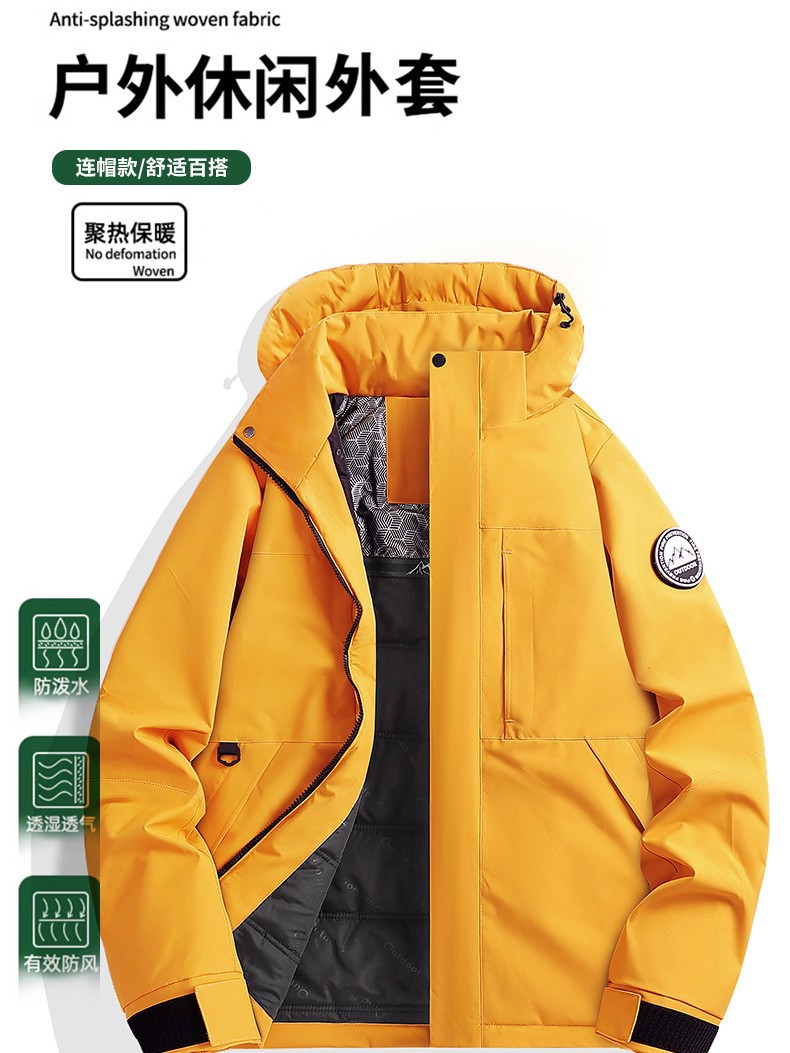 Hooded Softshell Jacket for Women, Women's 2025 New Autumn/Spring Fleece-Lined Cotton Jacket, Petite Thickened Purple Jacket
