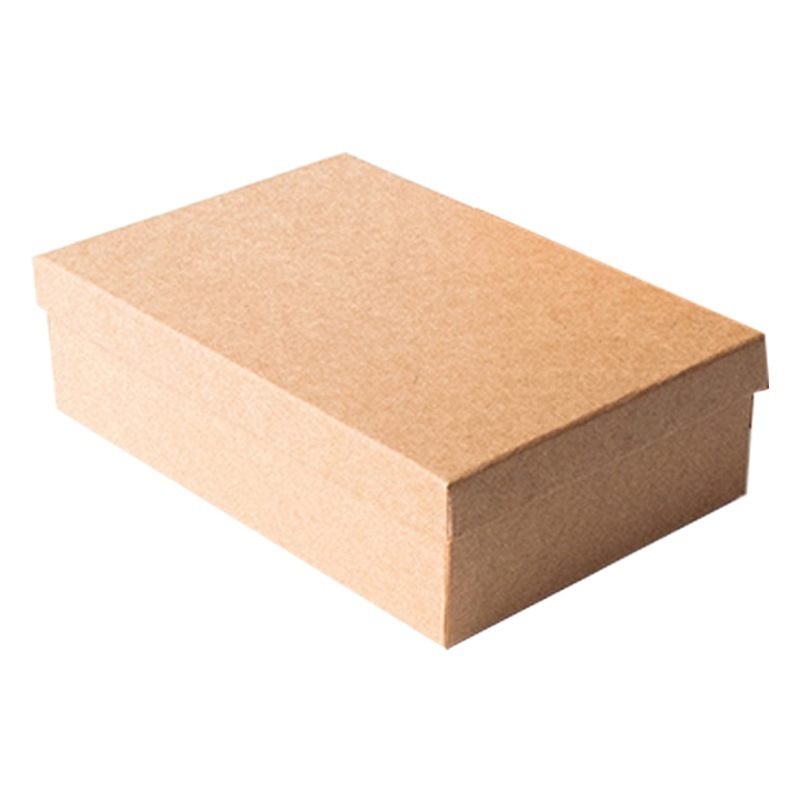 Retro Simple Gift Box Gift Packaging Black Holiday Heaven and Earth Cover Kraft Paper Birthday Holiday Cosmetic Box