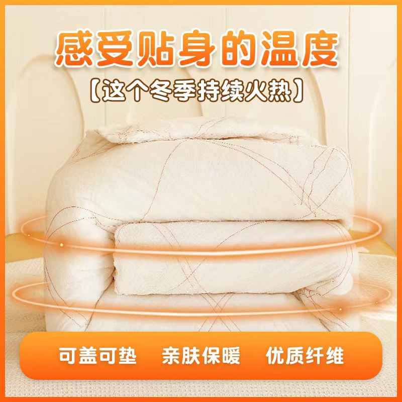 Picture of Factory wholesale quilt core summer household fiber quilt winter quilt spring and autumn quilt student dormitory quilt mattress four seasons universal