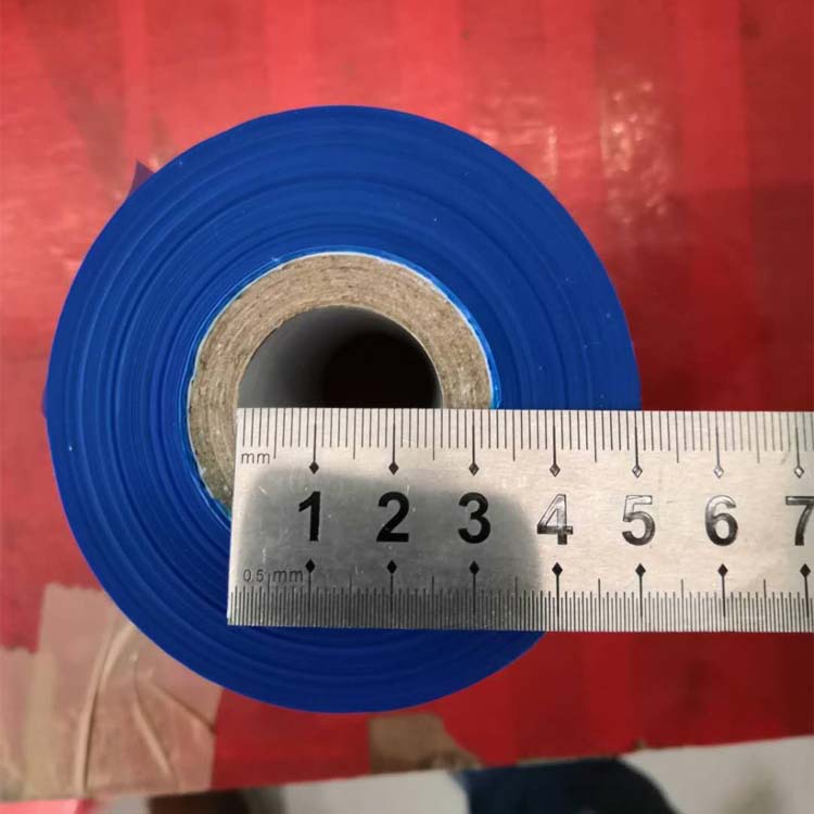 Picture of Stretch Colorful Stretch Film Small Roll Film Industrial Cling Film Dongguan pe Film Manufacturer Packaging Film Blue Film