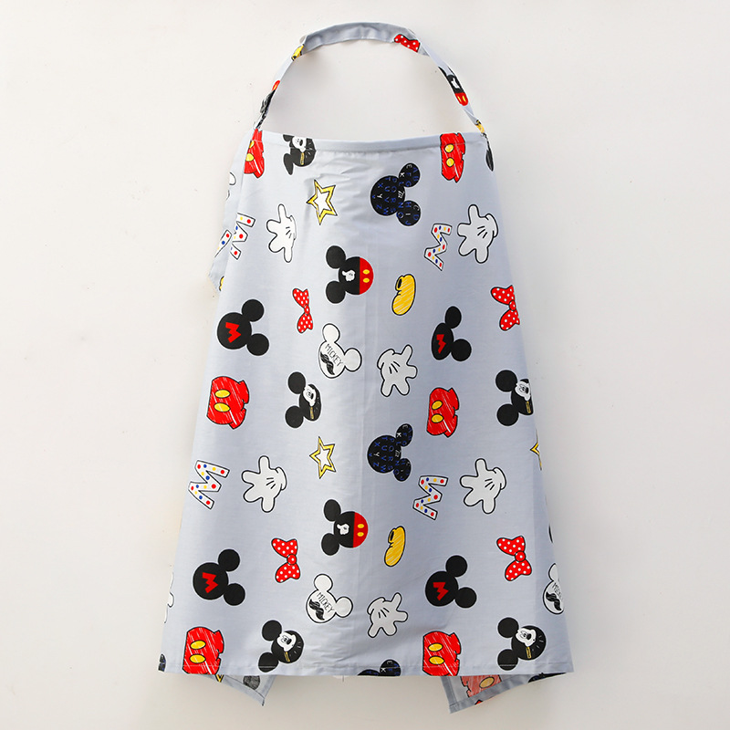 Picture of Cotton Breastfeeding Towel Breastfeeding Towel Breastfeeding Towel Go Out Breastfeeding Shawl Spring Summer Autumn Shelter Towel Sling Cloth Prevent Light