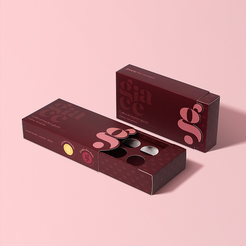 Chocolate gift box custom three layer drawer paper box gift box candy chocolate cardboard packaging box custom