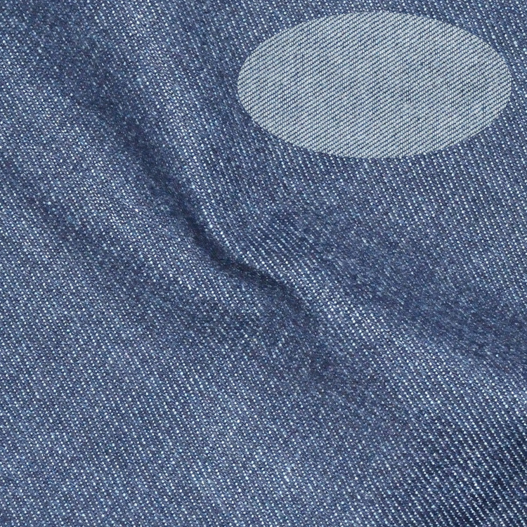 in stock value 10*7 cotton woven wash water Denim 13 anga thick enzyme wash elastic 365g children's pants men's pants