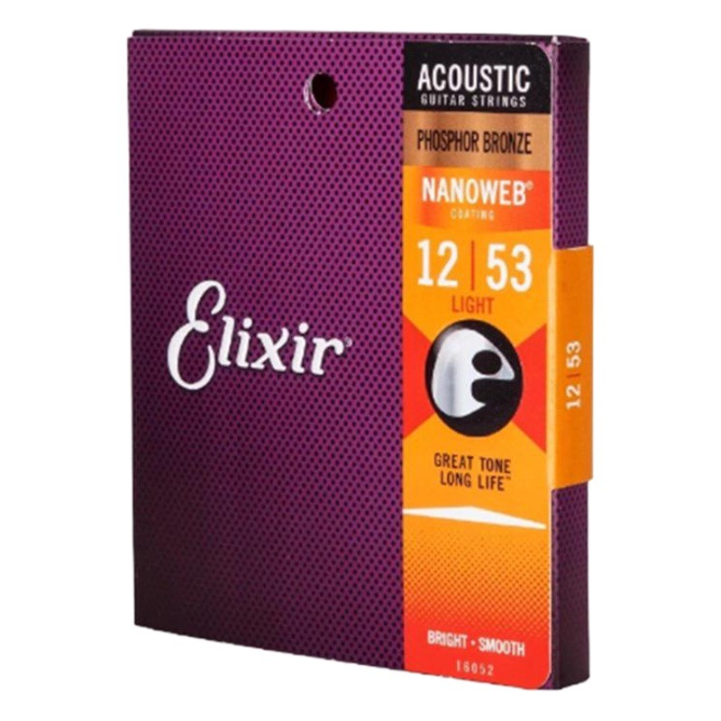 Guitar String Elix brass phosphor copper string electric guitar string 12052 12002 wood guitar string 16 052 027