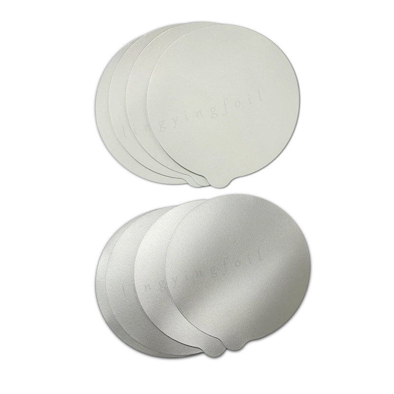 Picture of Aluminum Foil Gasket Electromagnetic Sensor Pet Sealing Film Pe Foam Covered Aluminum Foil Gasket Easy to Tear Aluminum Foil Sealing Film