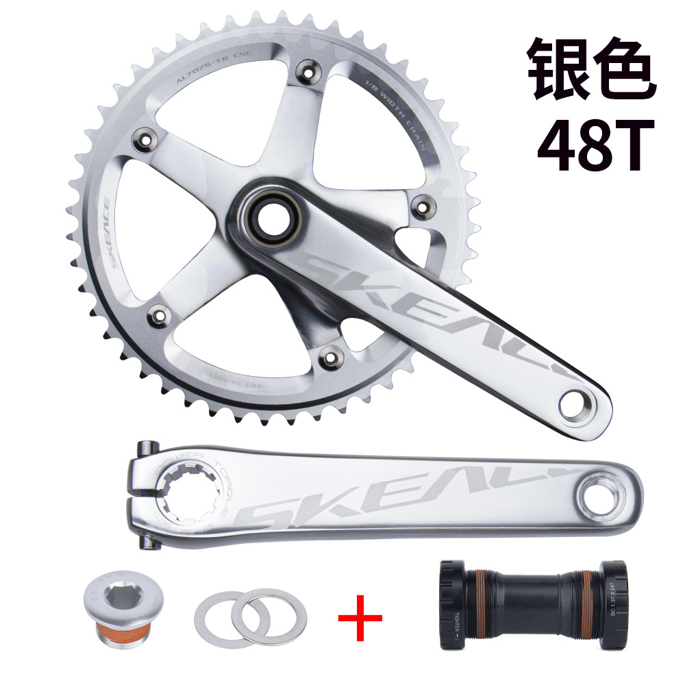Picture of Bolany Mountain Venue Vehicle Round Hole Dead Speed Chainring Large Chainring 48t 49t Single Speed Chainring Crank Chainring