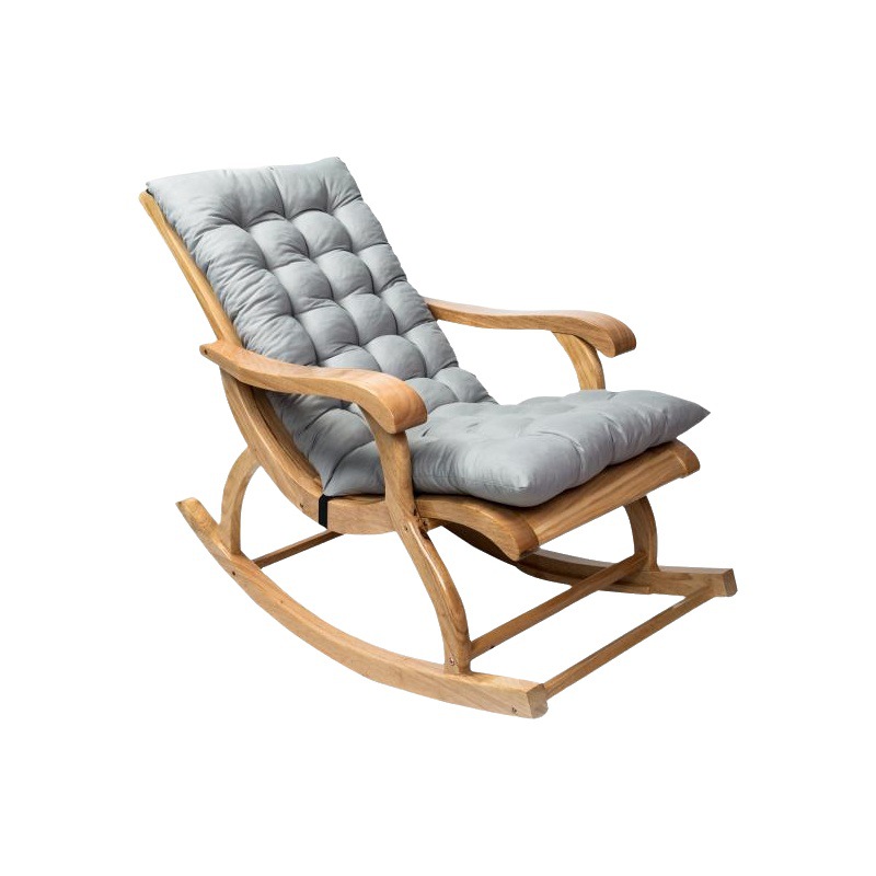 Outdoor Garden Recliner Cushion Rocking Chair Cushion Fabric Backrest Rattan Chair Cushion Easy Chair Cushion